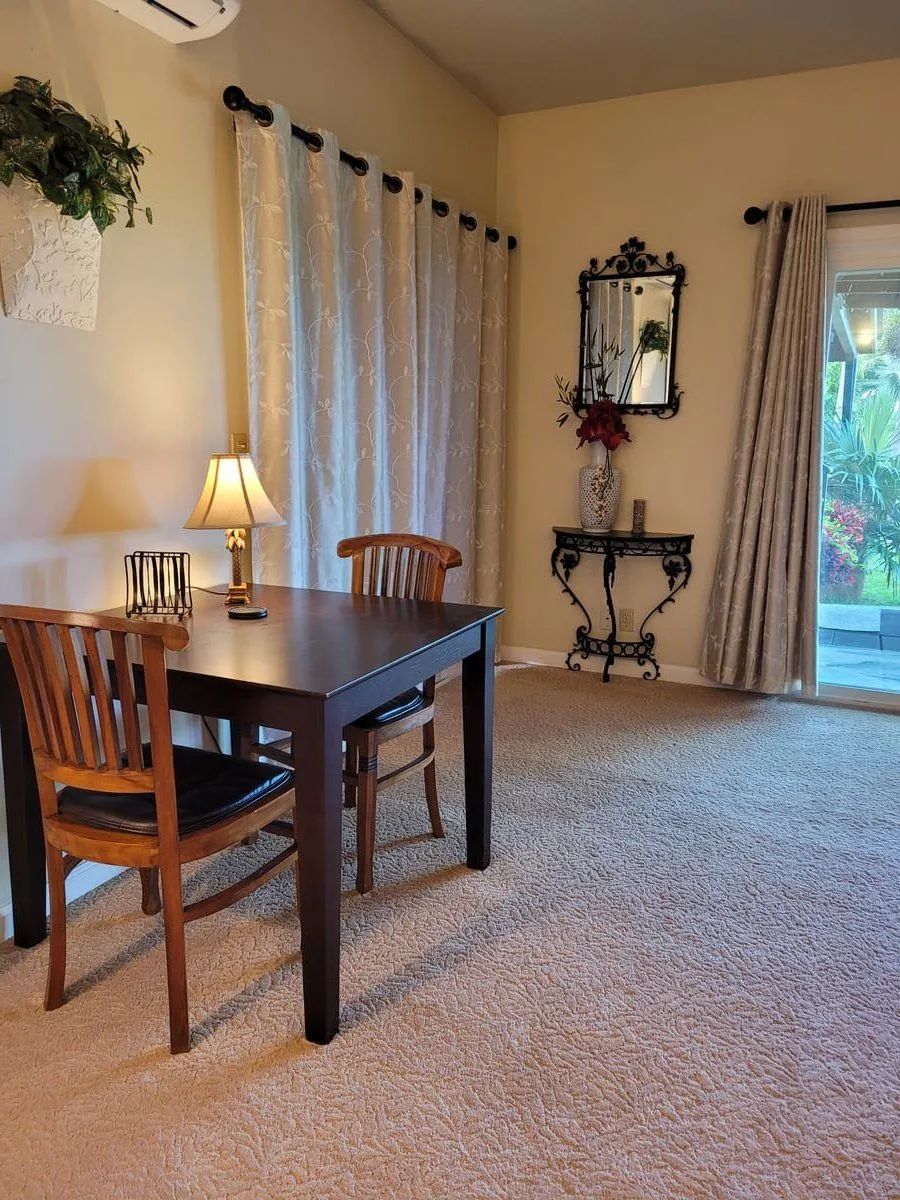 Orchid Room living space